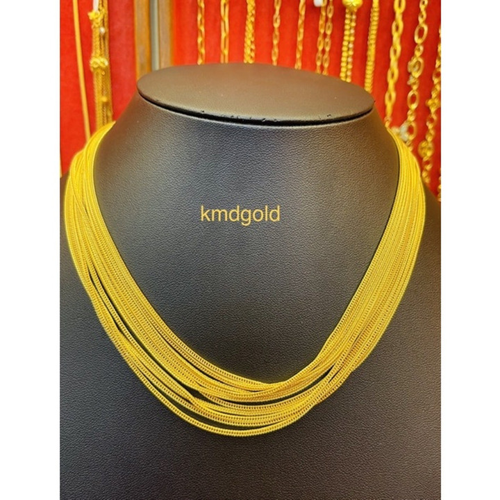 14K真金蛇形项链 | KMDGold