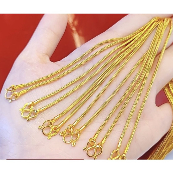 14K真金蛇形项链 | KMDGold