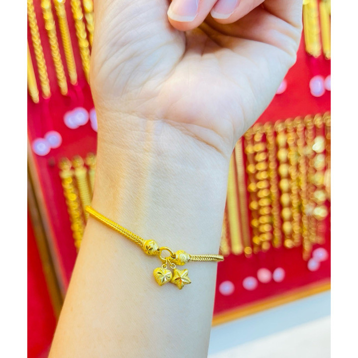 正品耀华力金手链 | KMDGold 1-萨隆设计