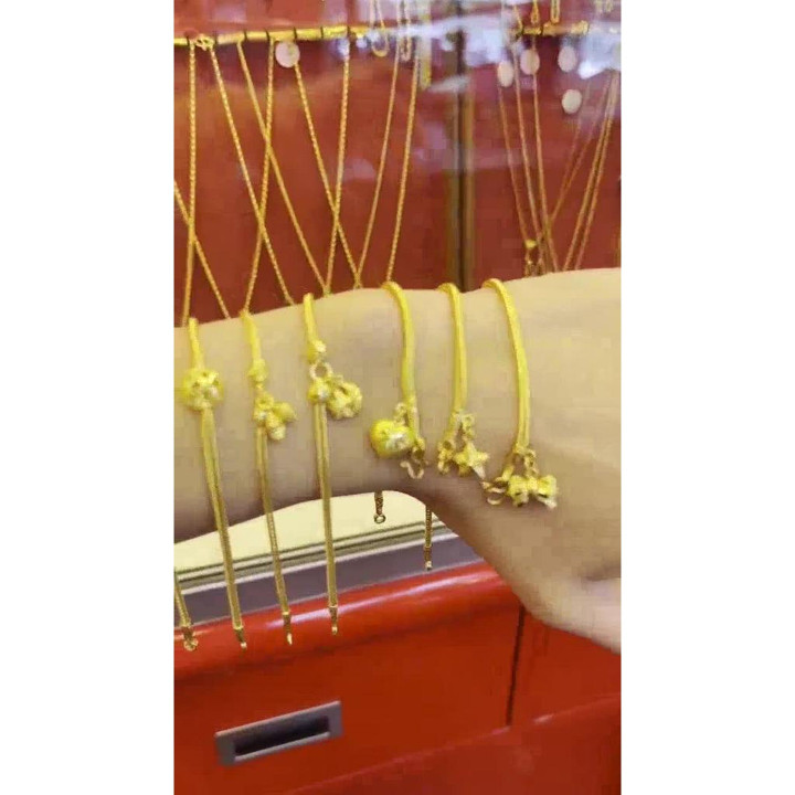 正品耀华力金手链 | KMDGold 1-萨隆设计