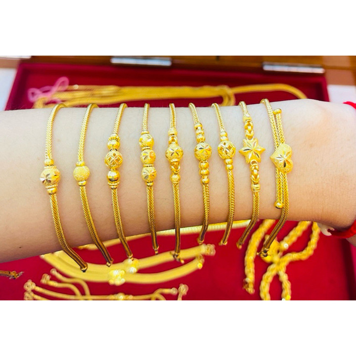 正品耀华力金手链 | KMDGold 1-萨隆设计