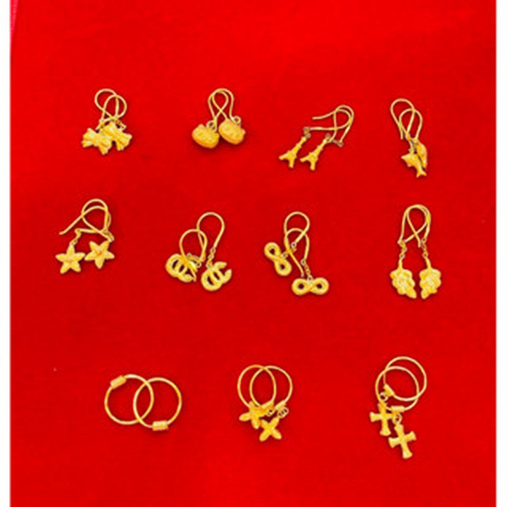 14K真金耳环 | KMDGold