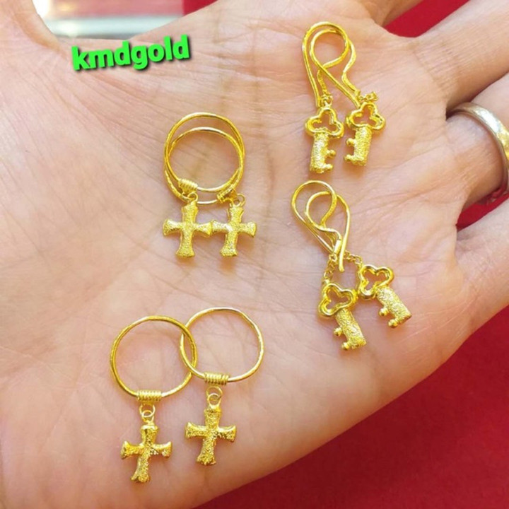 14K真金耳环 | KMDGold