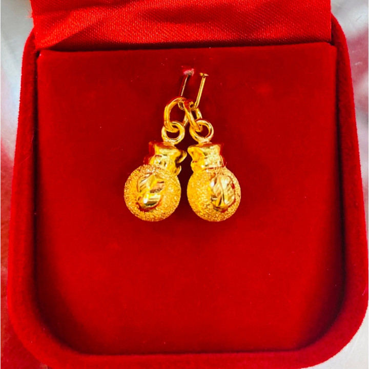 96.5% Pure Gold Bag Pendant - KMDGold