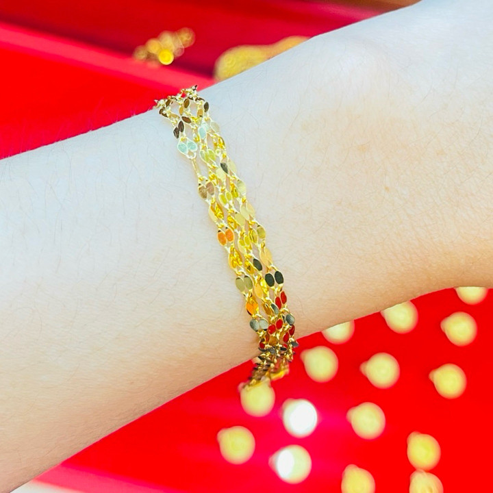 真金手镯 | KMDGOLD 1-Salung | [您的品牌]