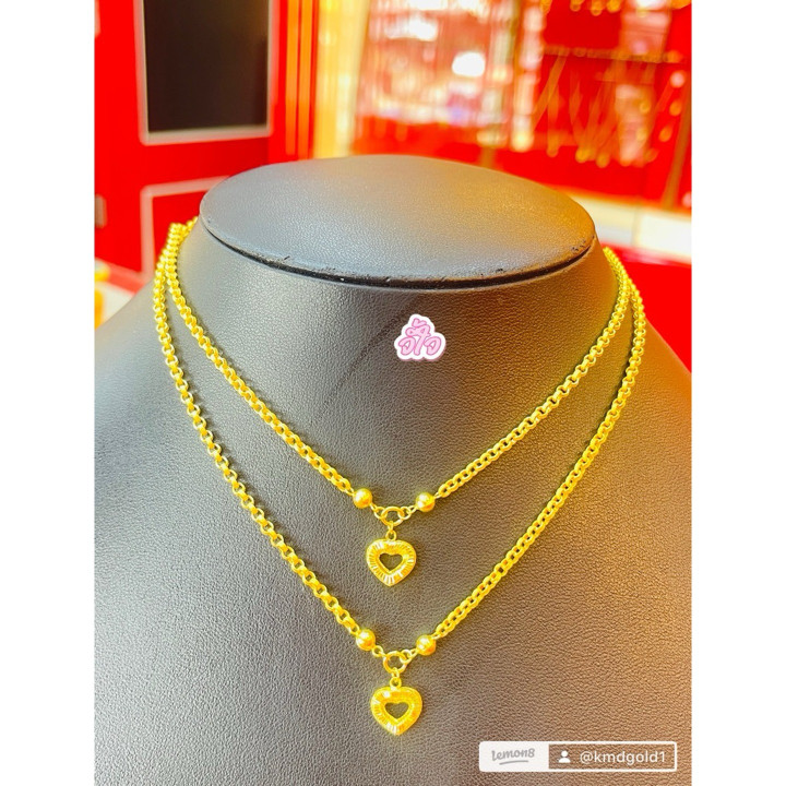 Pure Gold Necklace | KMDGold 96.5% Authentic (1 Salung)