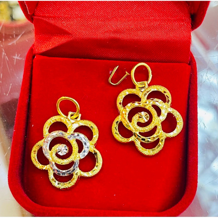 Genuine Gold Half-Saluang Pendant (10k/14k)