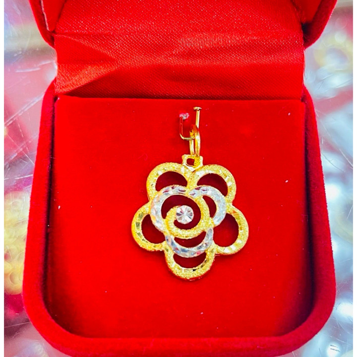 Genuine Gold Half-Saluang Pendant (10k/14k)