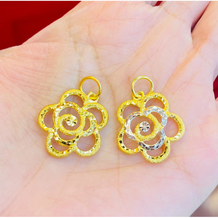 Genuine Gold Half-Saluang Pendant (10k/14k)