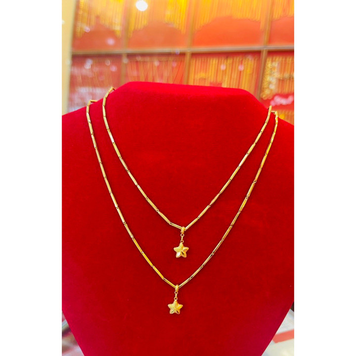 KMDGold 出品的真金 1-Salung 项链