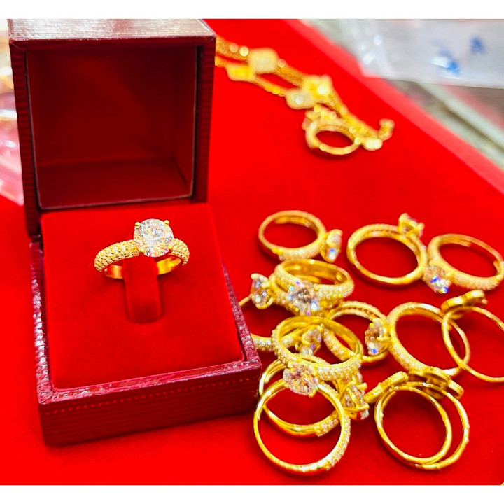 正品黄金达维卡戒指 | 1 Salung（泰国）