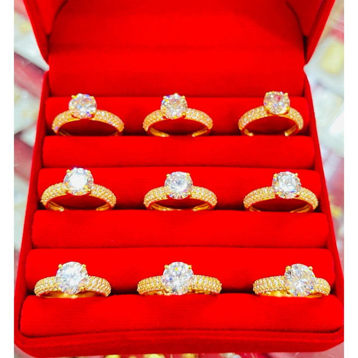 正品黄金达维卡戒指 | 1 Salung（泰国）