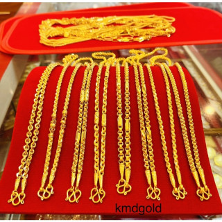 KMDGold 出品的正品 1 泰铢金项链