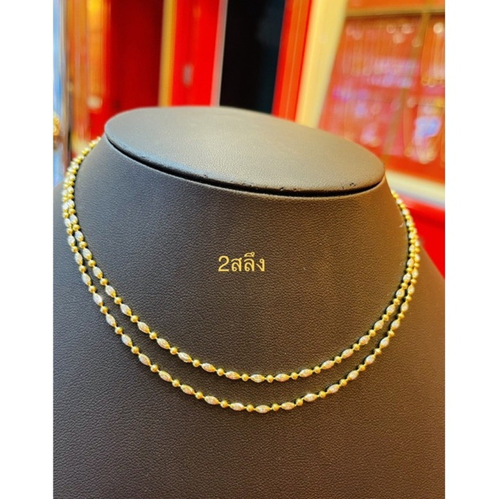 96.5%纯金白金项链 | KMDGold