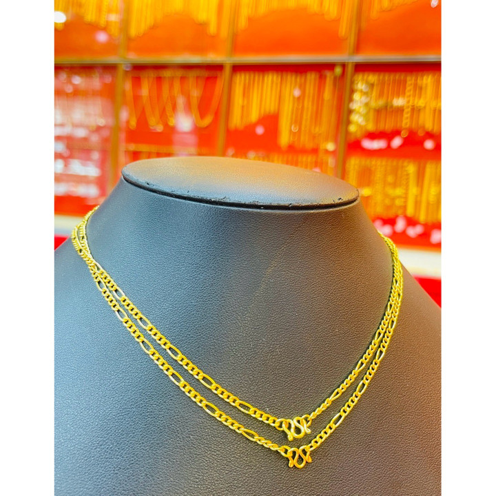 KMDGOLD 出品的正品 14k 金 Salung 项链