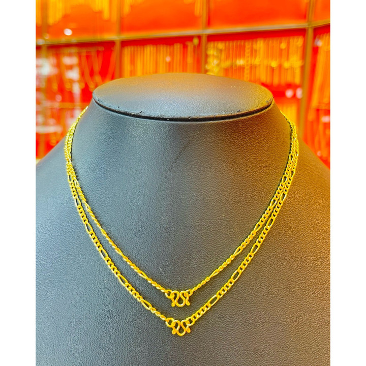 KMDGOLD 出品的正品 14k 金 Salung 项链