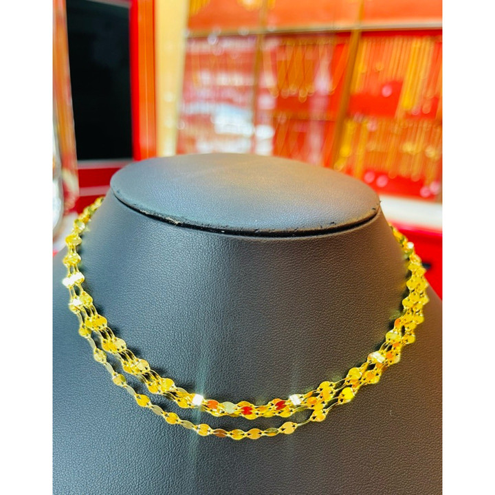 KMDGOLD 出品的正品 14k 金 Salung 项链