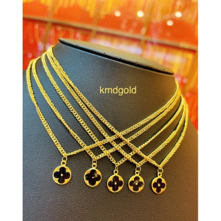 纯金项链 | KMDGold 96.5%，珐琅设计