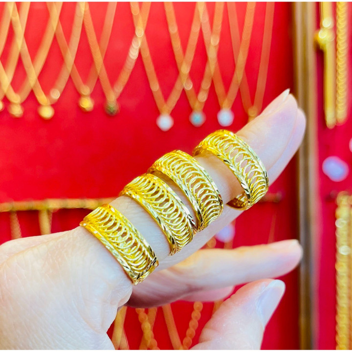 纯度96.5%黄金戒指 - KMDGold | 可转售和典当