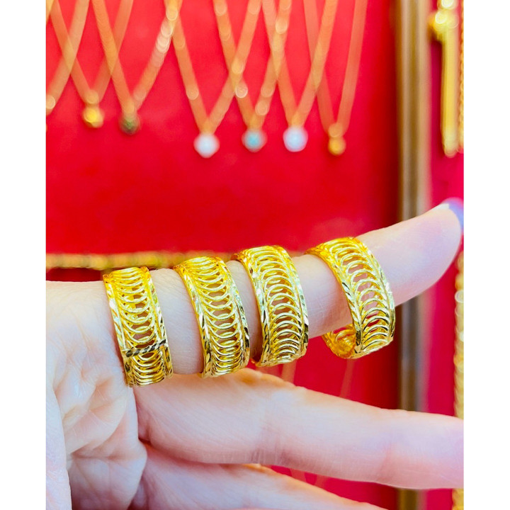 纯度96.5%黄金戒指 - KMDGold | 可转售和典当