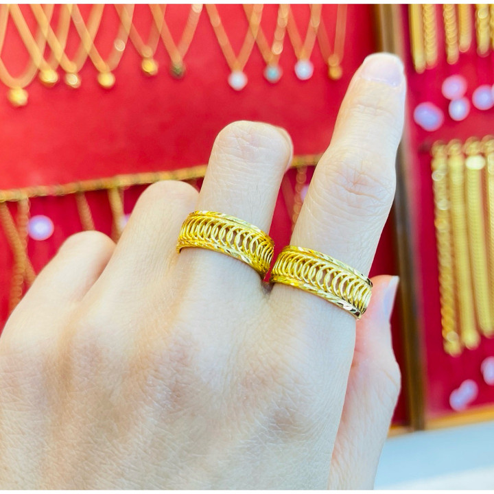 纯度96.5%黄金戒指 - KMDGold | 可转售和典当