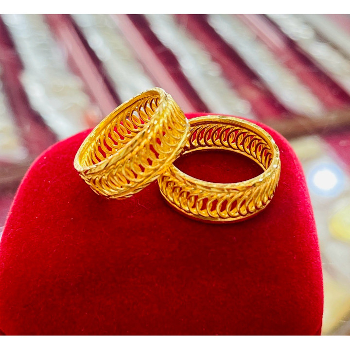 纯度96.5%黄金戒指 - KMDGold | 可转售和典当