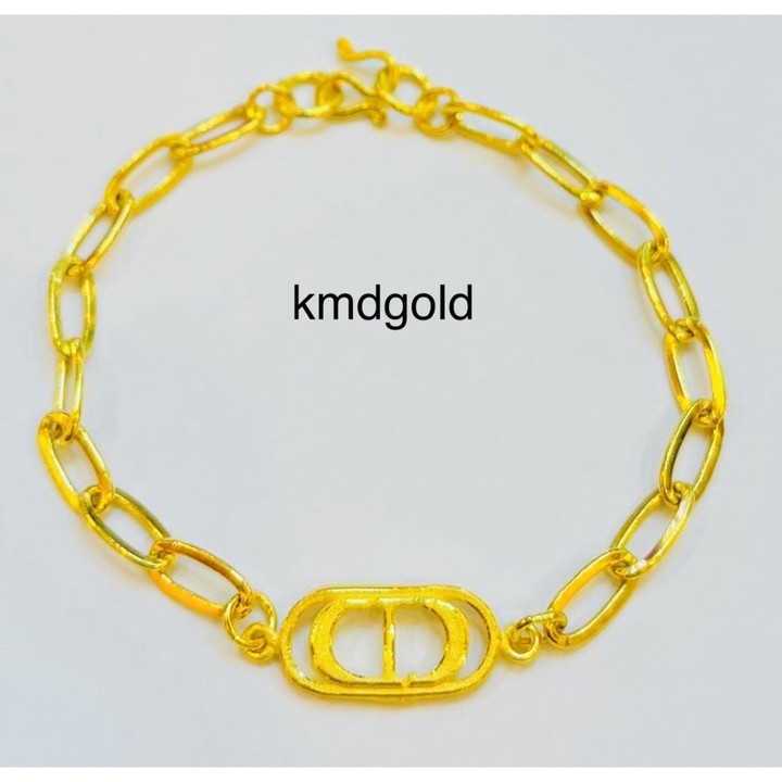 正品KMDGold金手链（14k，3.75克）