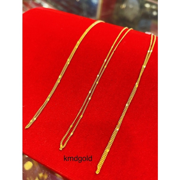 96.5%纯金项链 - KMDGold扭链