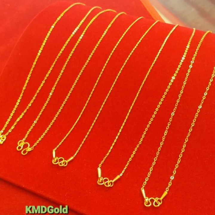 96.5%纯金项链 - KMDGold扭链