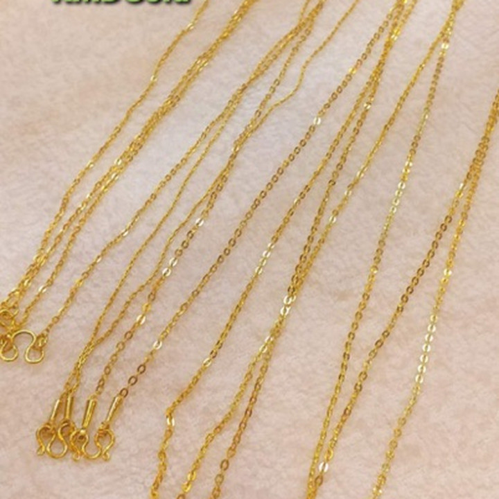 96.5%纯金项链 - KMDGold扭链