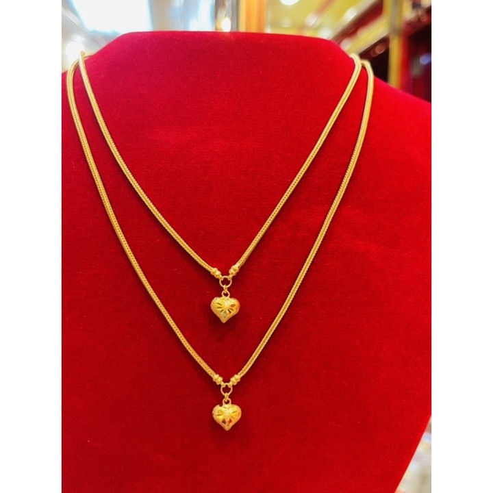 Gold Necklace with Pendant | KMD Gold Designs