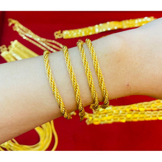 纯金手镯 | KMDGold | 96.5% 纯度黄金