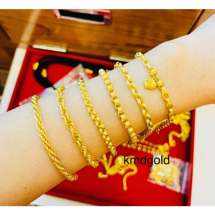 纯金手镯 | KMDGold | 96.5% 纯度黄金