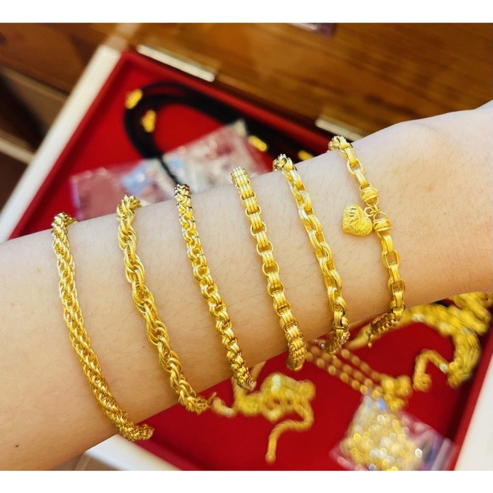 纯金手镯 | KMDGold | 96.5% 纯度黄金