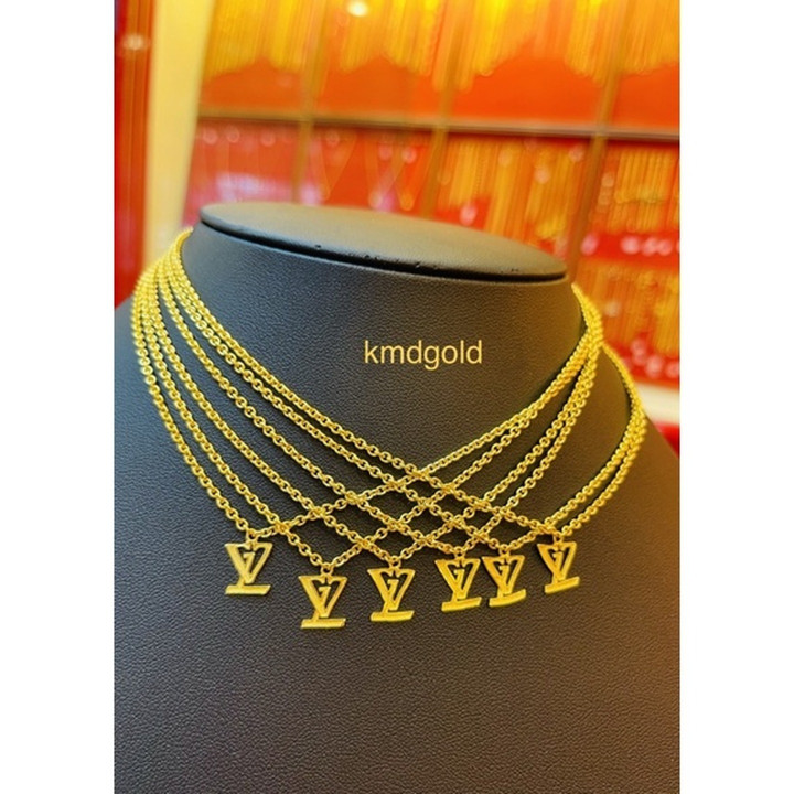 Genuine Gold Pendant Necklace - KMDGold 1-Salung