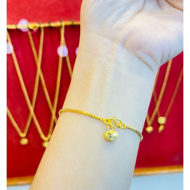 96.5%纯金手镯 | KMDGold | Salung Design