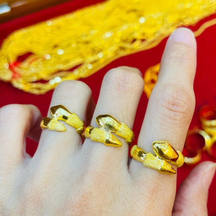 96.5%纯金戒指 | 定制设计 | KMDGold