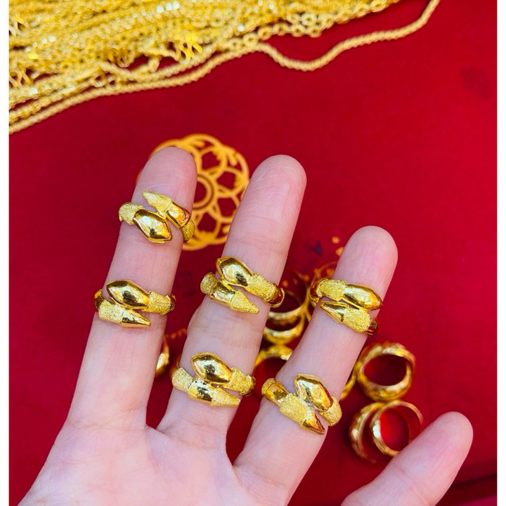 96.5%纯金戒指 | 定制设计 | KMDGold