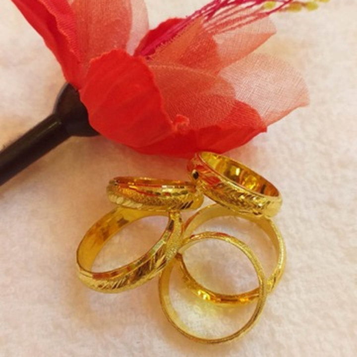 真金龙形戒指（18k）