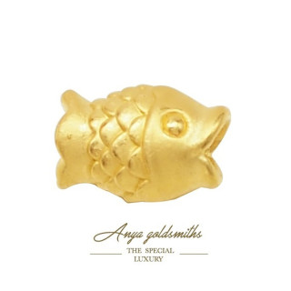 Pure Gold Anya Charm Fish - Tiny & Exquisite Gift