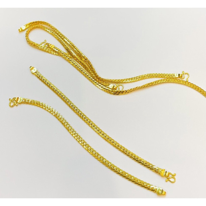 Pure Gold Children's Bracelet (1 Salung) - KMDGold