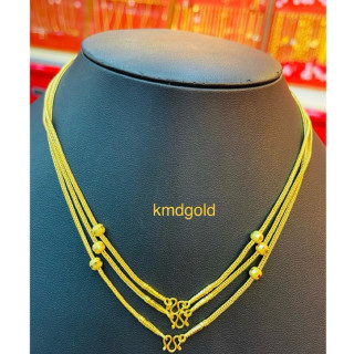 KMDGold 出品的真金 1-Salung 项链