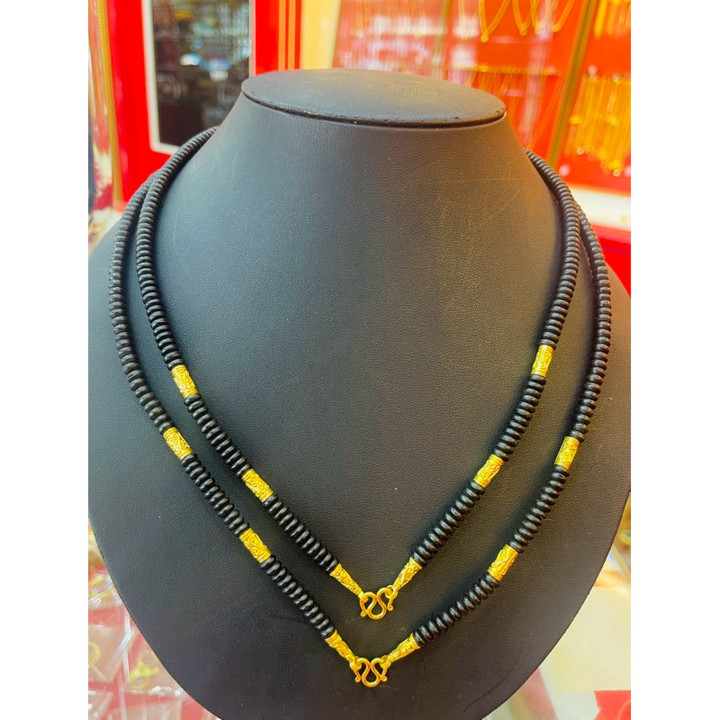 正品金绳项链 - Yaowarat 标准款，1 Salung