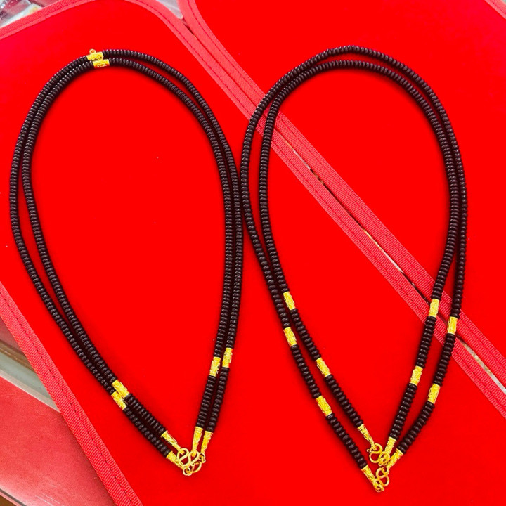 正品金绳项链 - Yaowarat 标准款，1 Salung