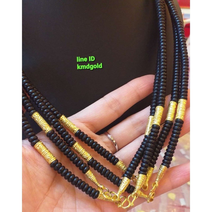 正品金绳项链 - Yaowarat 标准款，1 Salung