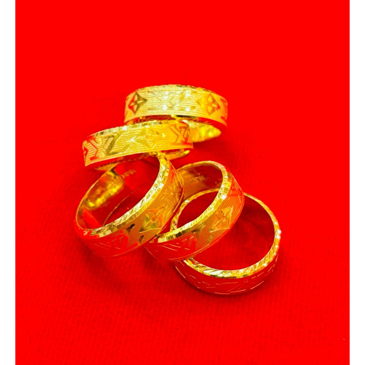 14K真金戒指 | 彩虹切割设计