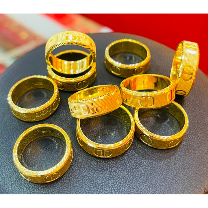 14K真金戒指 | 彩虹切割设计