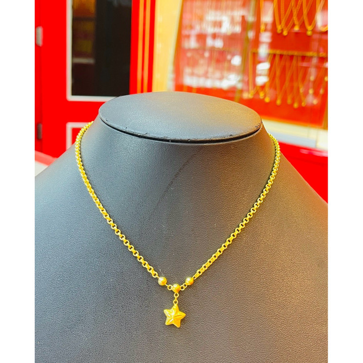 14K Gold Salung Necklace Pendant | KMDGold