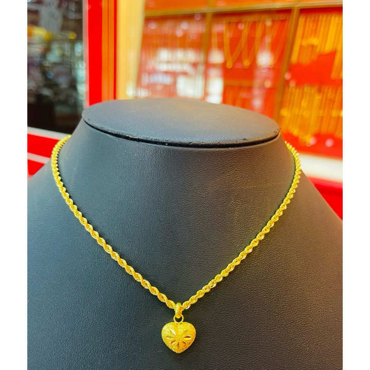 96.5%纯金项链 | KMDGold