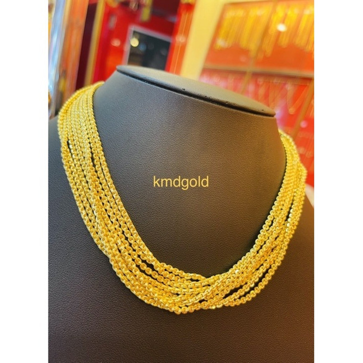 纯金项链 (24K) - Katakit Design by KMDGold